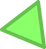 Green triangle polygon 2