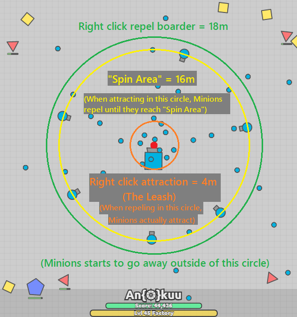 DIEP.iO LVL 200 FACTORY TANK WITH 24 MINIONS