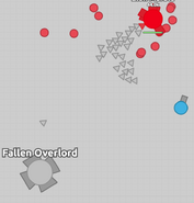 Fallen Overlord attacking a Booster