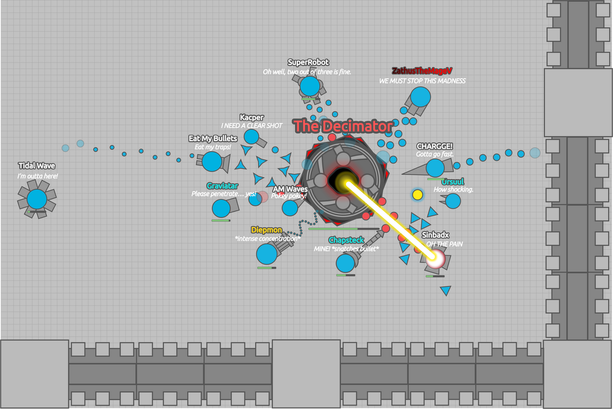 Tale of Diep:The Decimator, Diep.io Wiki, FANDOM powered by Wikia