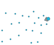 A Penta Shot firing in sandbox mode