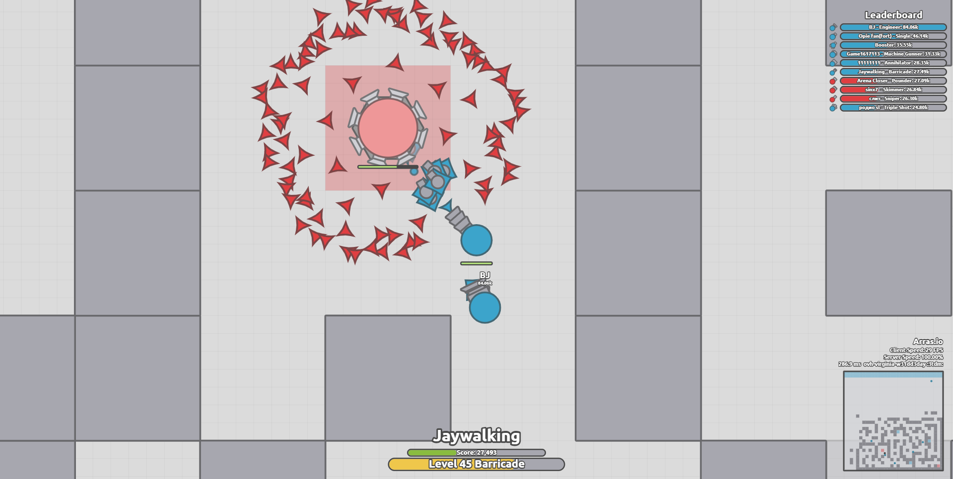 My first time playing Arras.io 