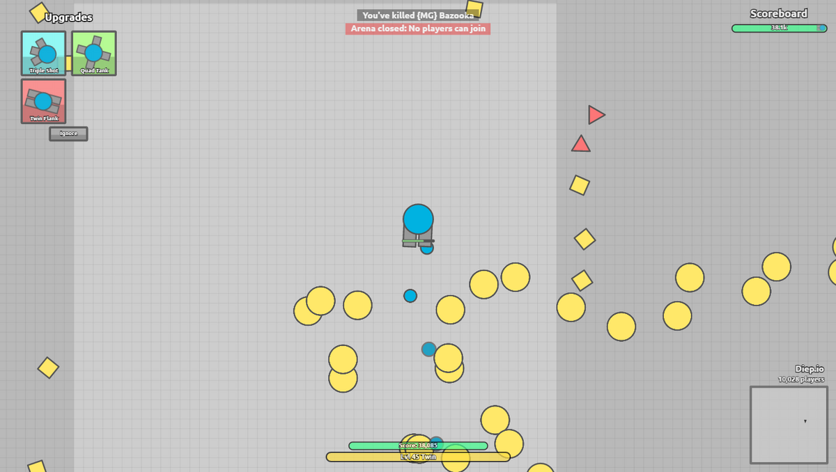 How to spawn BOSSES in SANDBOX game mode diep.io // How to spawn ARENA  CLOSER in SANDBOX in diepio