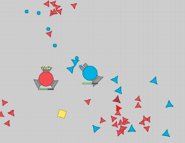 GunnerandTriTrapper.png (35 KB) A Gunner Trapper (middle), along with Tri-Trapper, in Sandbox.