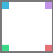 Quadrant base layout for 4 Teams modes.