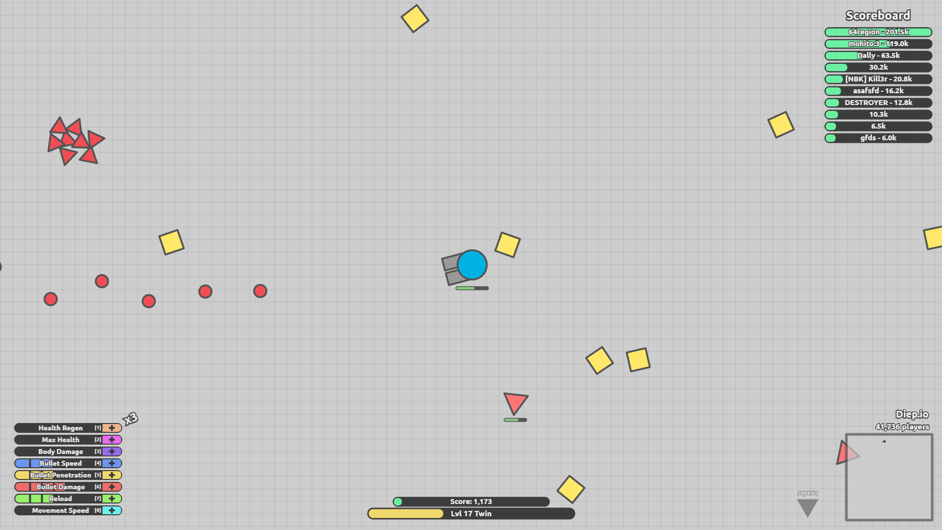 Twin | Diep.io Вики | Fandom