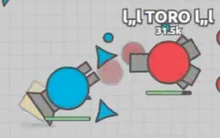 Un Gunner Trapper defendiéndose de un 