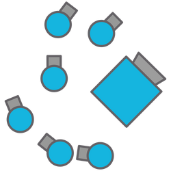 DIEP.iO LVL 200 FACTORY TANK WITH 24 MINIONS