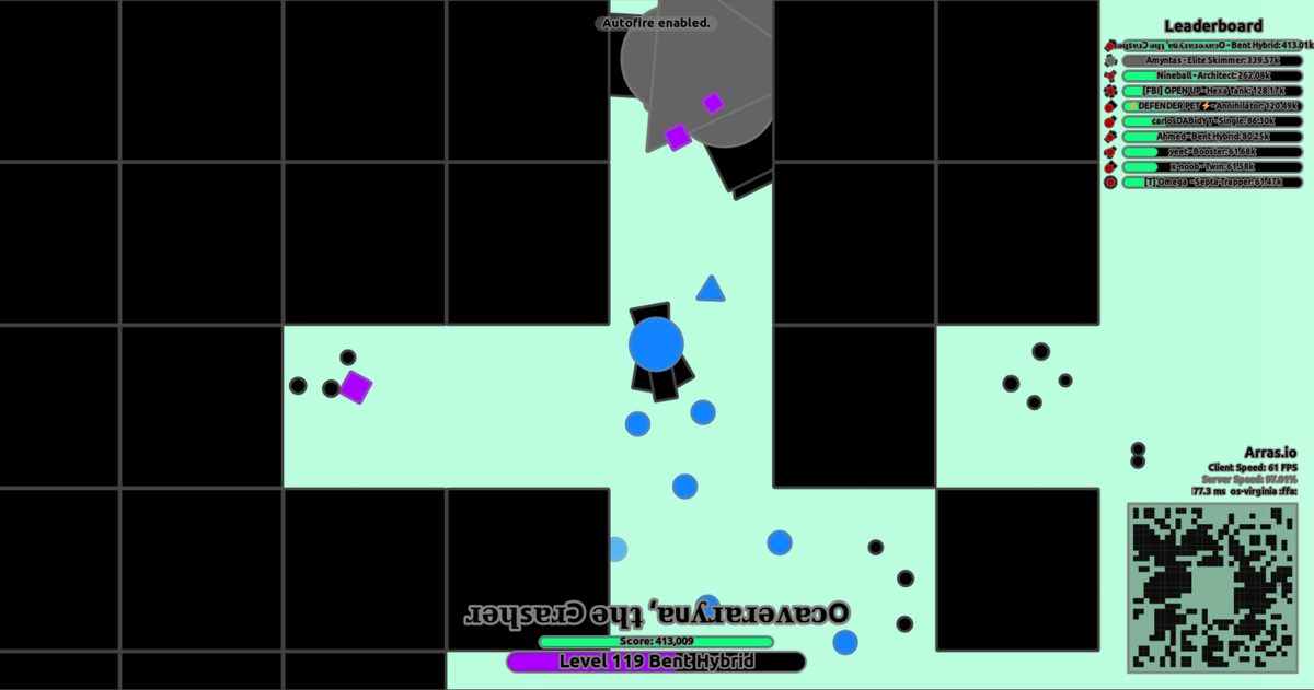 ARRAS.IO WIN DOMINATION MODE WITH TWIN & TEAM - 2 TEAMS MAZE DOMINATION 