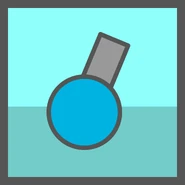 First Sniper icon, in blue