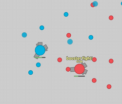 100k+ BIG BOOSTER - Diep.io Gameplay #2 