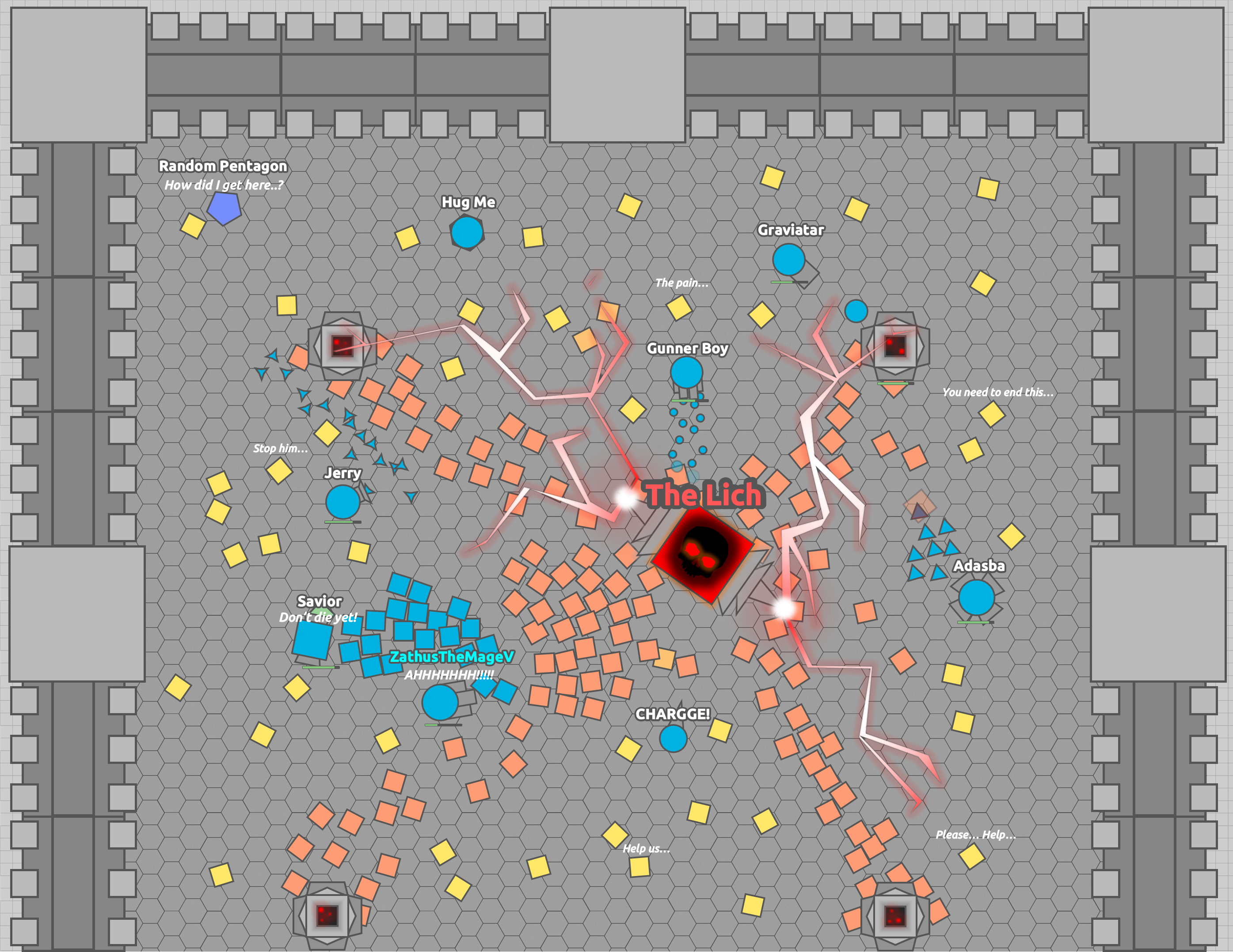 Diep.io: Boss hunter 2, guardian,fallen overlord,defender,summoner 