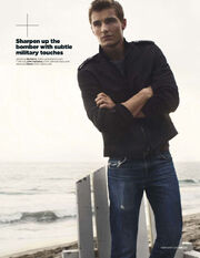 2013 in Diesel jeans in CQ magazine