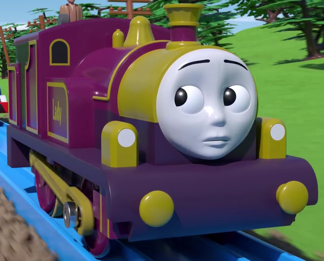 thomas the tank engine lady