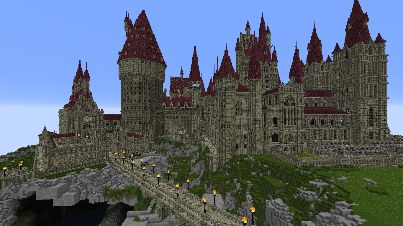 accessing harry potter minecraft map