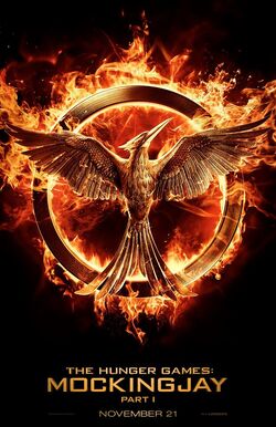 Das Filmplakat der Tribute von Panem