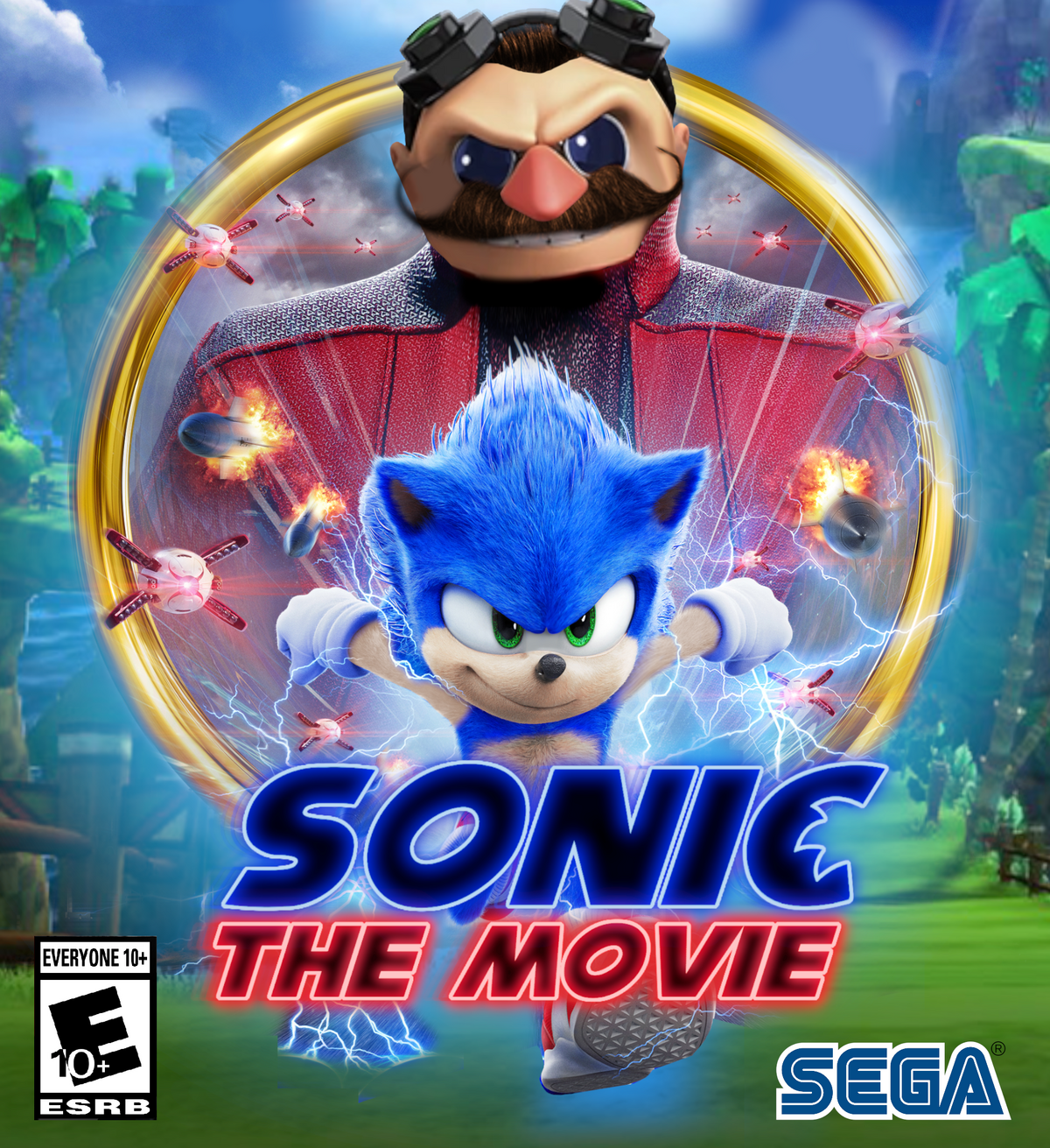 First Sonic The Hedgehog Live-Action Motion Movie Poster Revealed - Gameranx