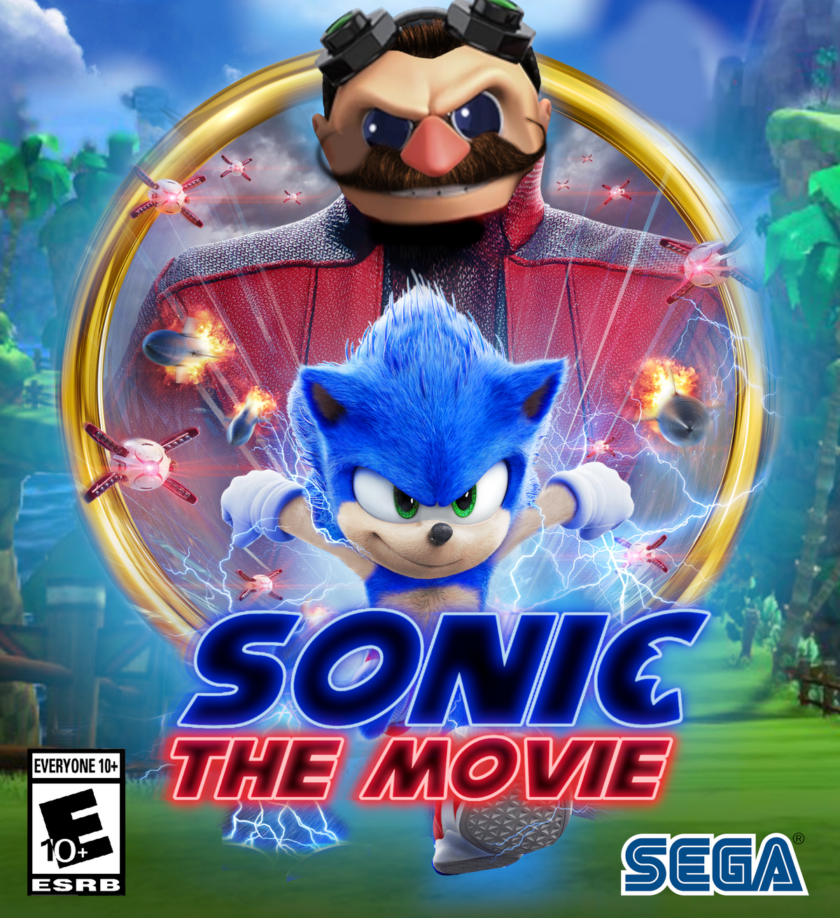 Video Game Sonic Sega Antigo