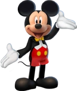 CGI render of Mickey in his tuxedo