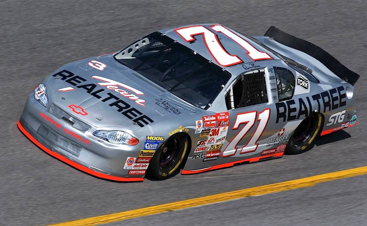 In this photo taken March 30, 2001 veteran NASCAR driver Dave Marcis is  shown in his Arden, N.C. race shop. Only 39 cars showed up for the second  race of the Sprint Cup season, the lowest number of entries in more than  two decades. While the reduced