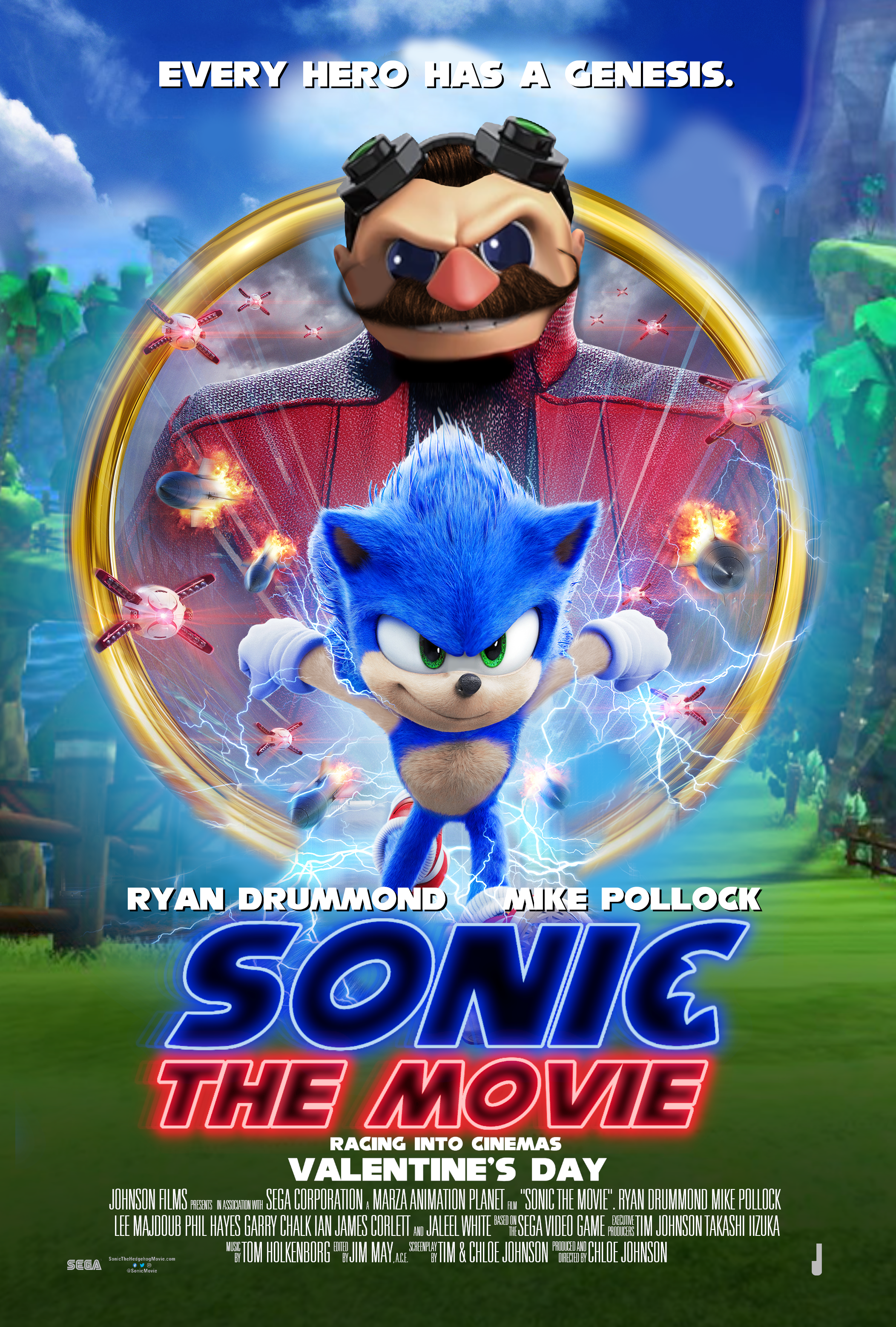 Sonic the Movie Johnsonverse DifferentHistory Wikia Fandom