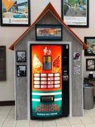 Ice cream vending machine at a motor lodge