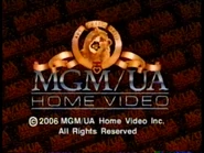 MGM/UA Home Video 2006 copyright screen