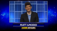 Jeopardy! Season 38 Matt Amodio graphic September 13