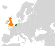 Netherlands United Kingdom Locator