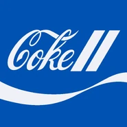 Coke II logo with the Dynamic Ribbon