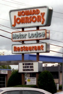 ...and one of its signs in 2016, shortly before its restoration.