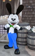 Oswald in his tuxedo at Tokyo DisneySea in 2018