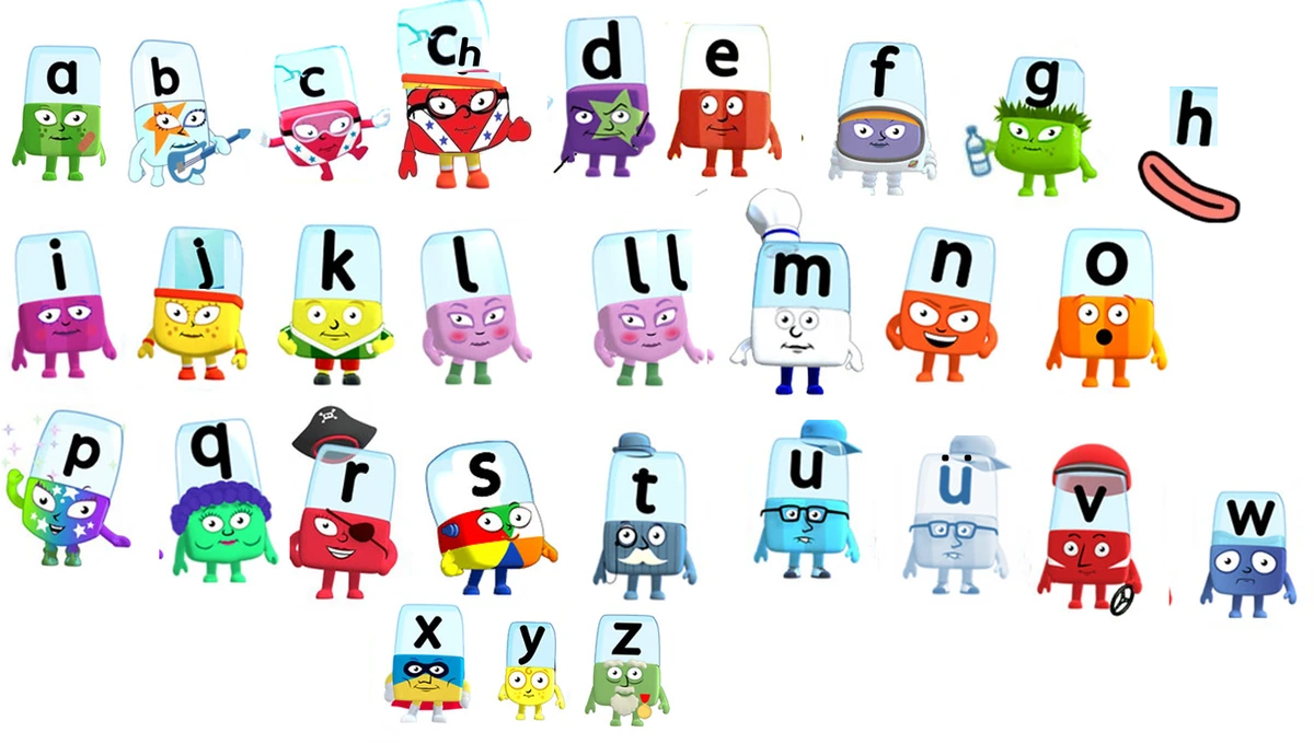 Spanish Alphablocks into the Different Languages Wiki Fandom