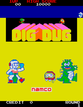 Classic C64's Dig Dug gets special enhanced version by Hokuto