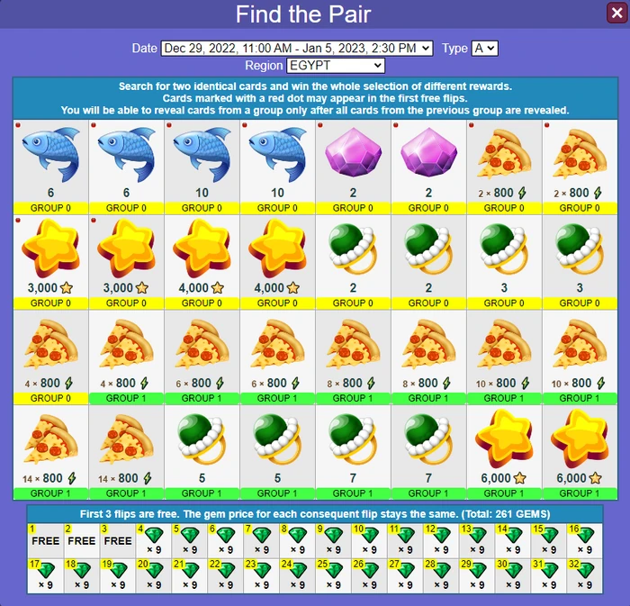 EG A find the pair2