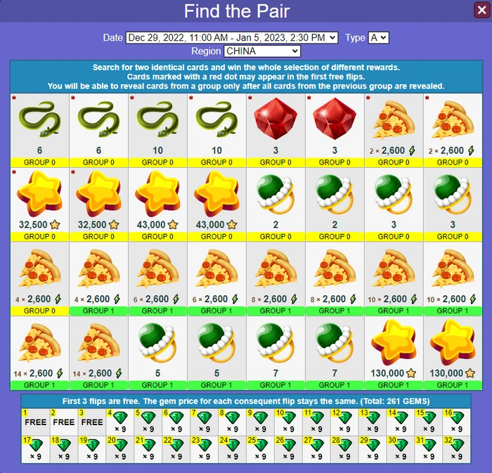 CH A find the pair2