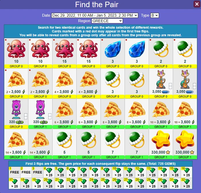 GR B find the pair2
