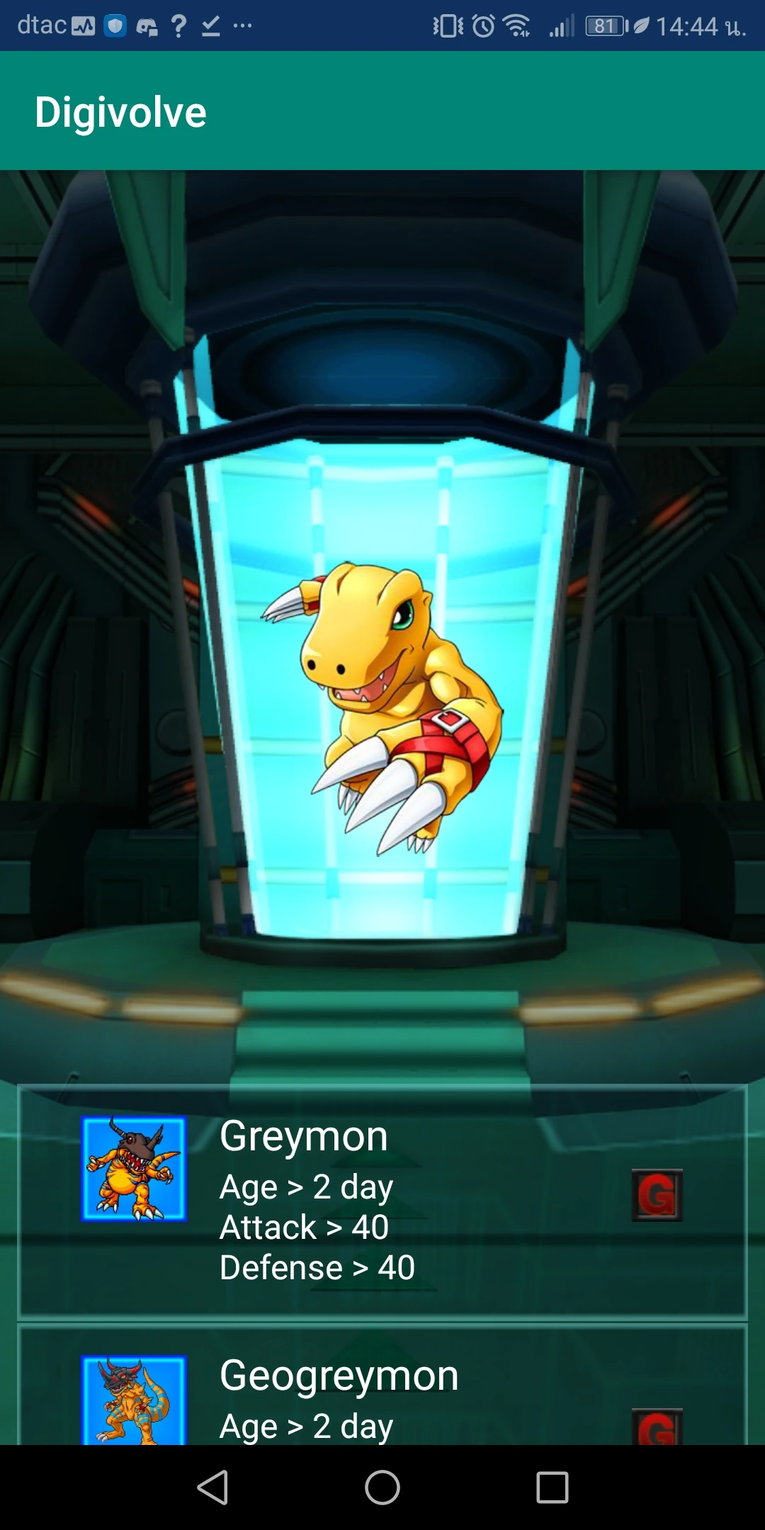 Digivolving your partner  Digi-Idle Wiki  Fandom