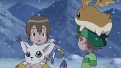 Tane Cain/抱きしめて journey メロハーAOR Digimon Adventure - Angemon & Takeru Takaishi GEM Series
