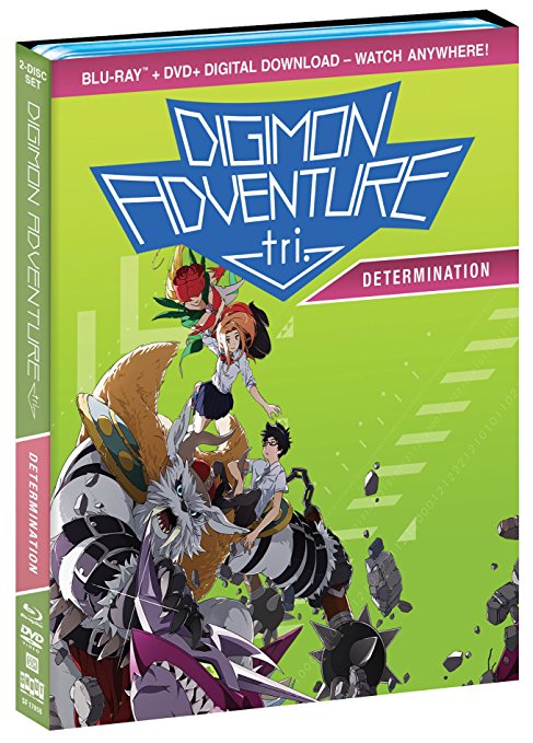 Lot of 2 Digimon Adventure Tri movies (blu-ray/DVD) (confession/Coexistence)