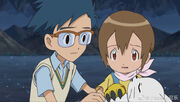 Joe with gatomon
