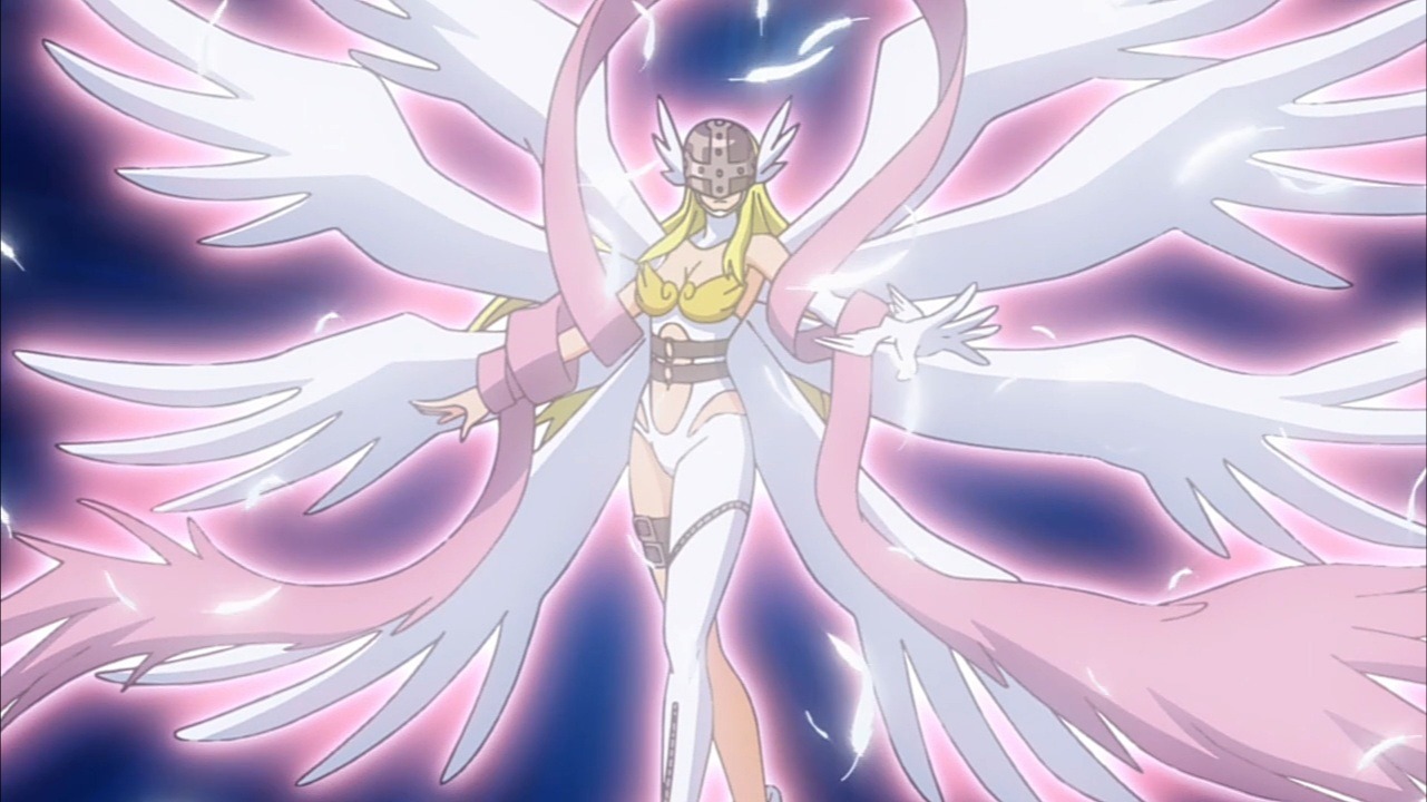 Live wallpaper Angewomon Eternal Perfection Digimon Adventure / download to  desktop