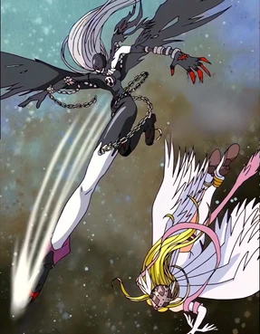 LadyDevimon Defeats Angewomon 3