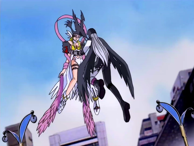 LadyDevimon defeats Angewomon again