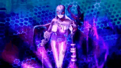 10.5 LadyDevimon Darkness Wave Linkz