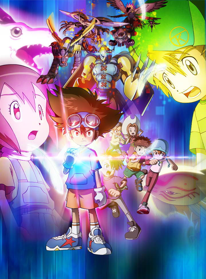 Digimon Adventure Japanese Art Anime Poster by Anime Art - Fine Art America
