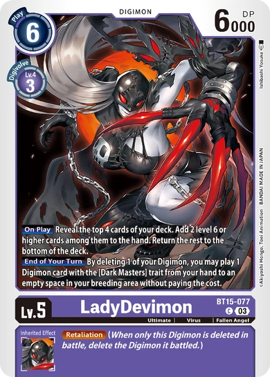 TCG LadyDevimon