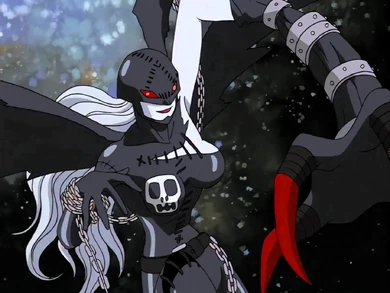 Lady Devimon mocks Angewomon