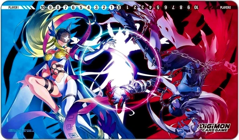 TCG LadyDevimon and Angewomon