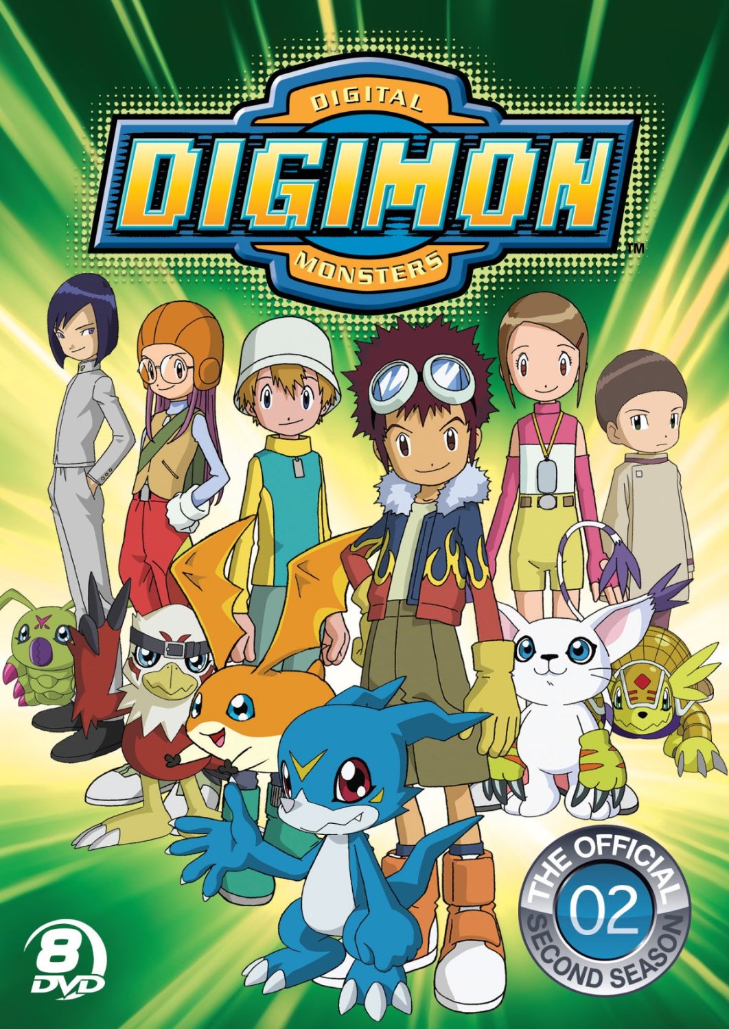 Capas do 2º Box e Discos Avulsos de Digimon Adventure